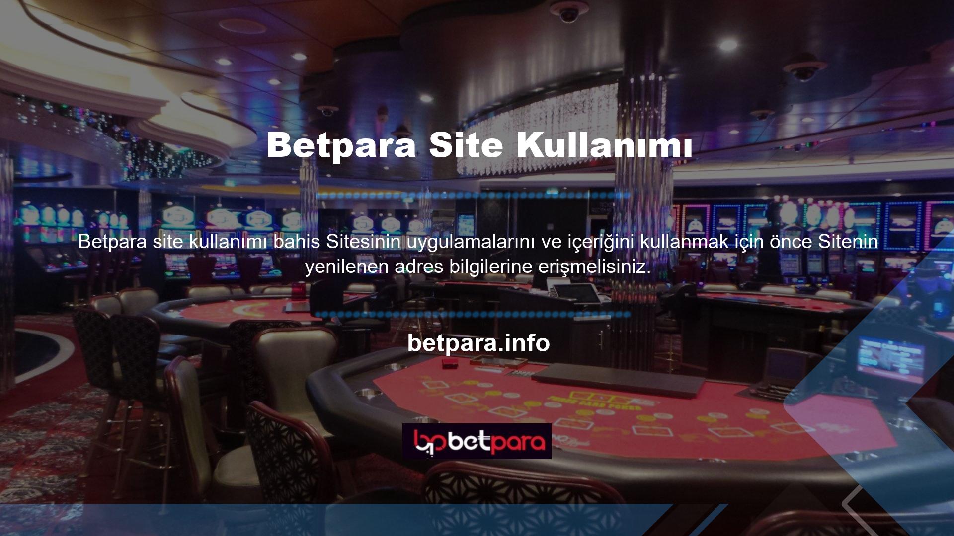 Geçerli adrese ulaştığınızda tarayıcınıza bahis sitesinin adresini yazmanız gerekir