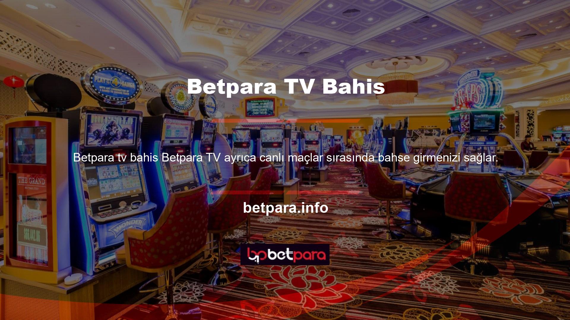 Hayatta kalma depozito yöntemi ile ilgili Betpara Web, dikkatlerini tek tek kaçmadan listelenen casino özellikleri